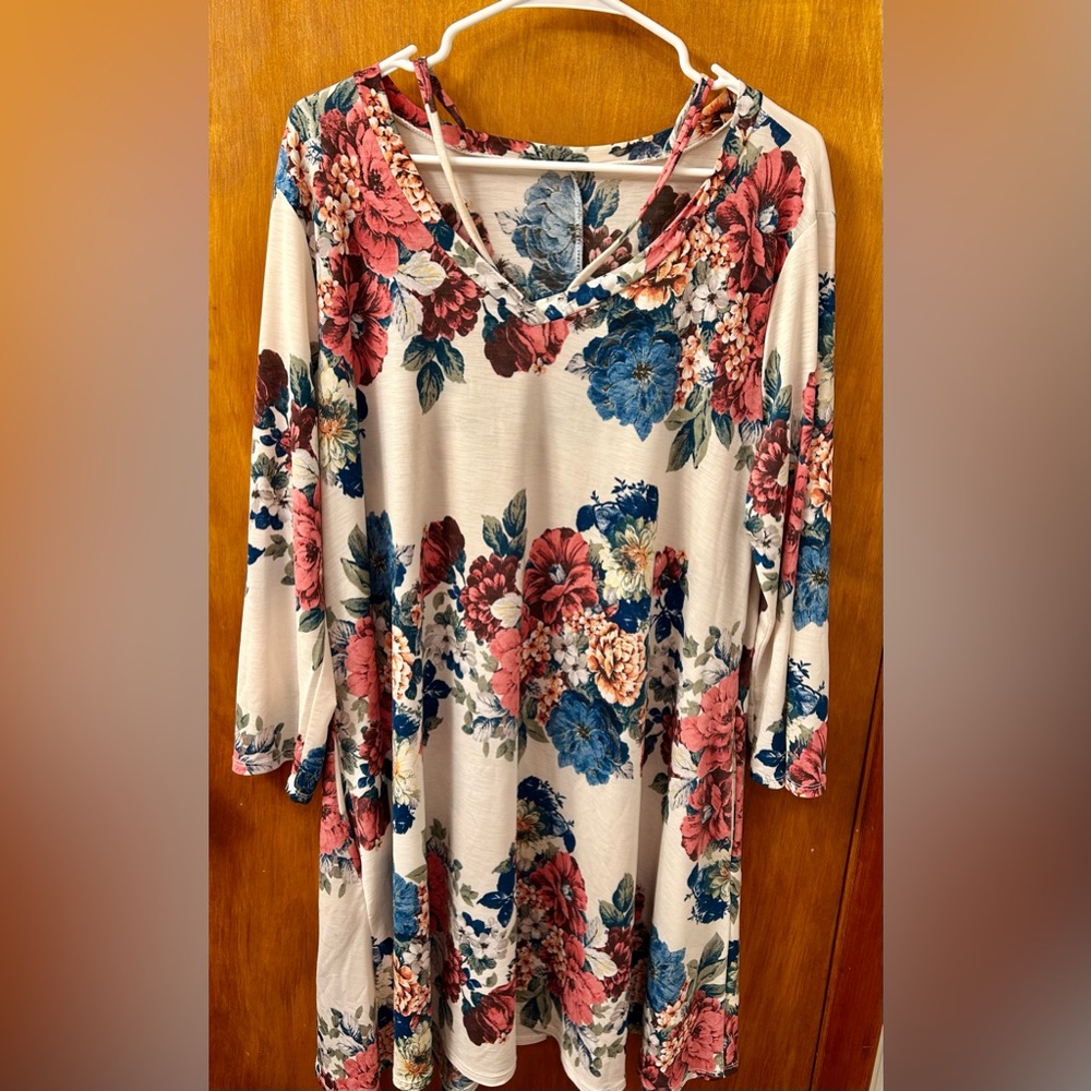 Floral Print Women's Top